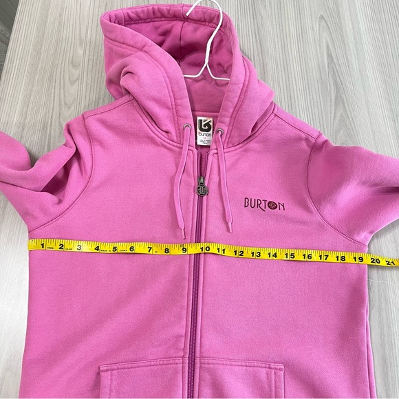 LIKE NEW! Vintage Burton Trees Women's Hoodie Size Medium - Picture 6 of 7